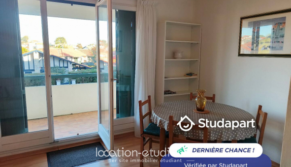 Logement tudiant T2 à Saint Jean de Luz (64500)