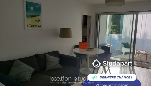 Logement �tudiant Location T2 Meubl&eacute; Saint Jean de Luz (64500)
