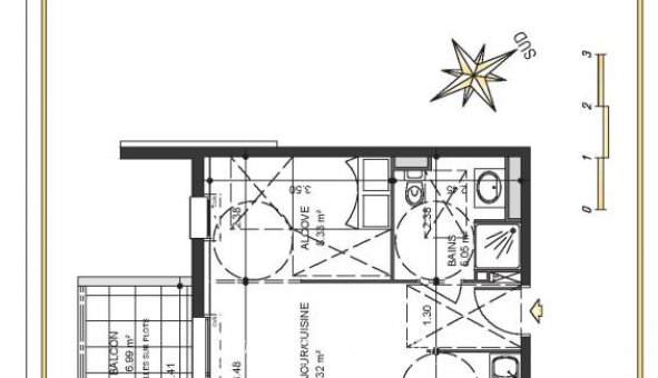 Logement �tudiant T2 &agrave; Saint Jean de Luz (64500)