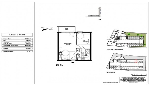 Logement tudiant T2 à Saint Jean de la Ruelle (45140)
