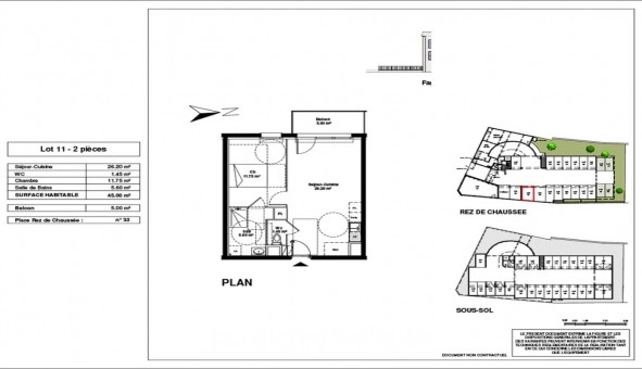 Logement tudiant T2 à Saint Jean de la Ruelle (45140)