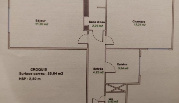 Logement �tudiant T2 &agrave; Saint Mand� (94160)