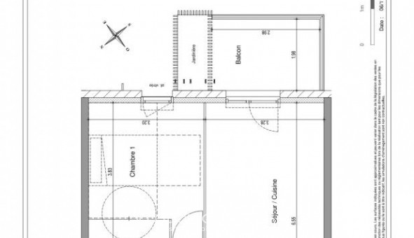 Logement tudiant T2 à Saint Martin d'Hres (38400)