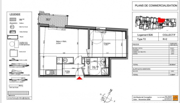 Logement tudiant T2 à Saint Nazaire (44600)