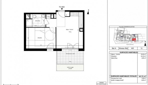Logement tudiant T2 à Saint Nazaire (44600)