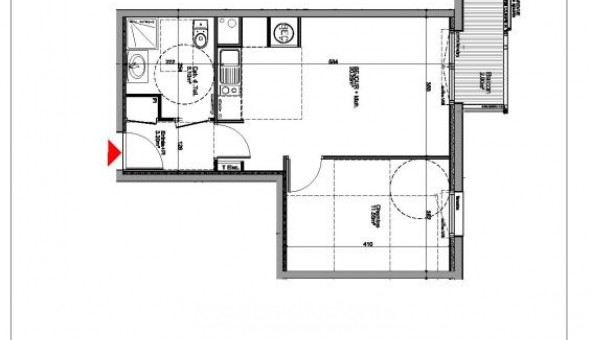 Logement �tudiant T2 &agrave; Saint Nazaire (44600)