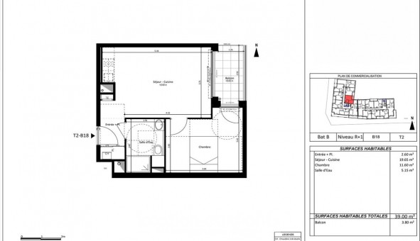 Logement �tudiant T2 &agrave; Saint Nazaire (44600)