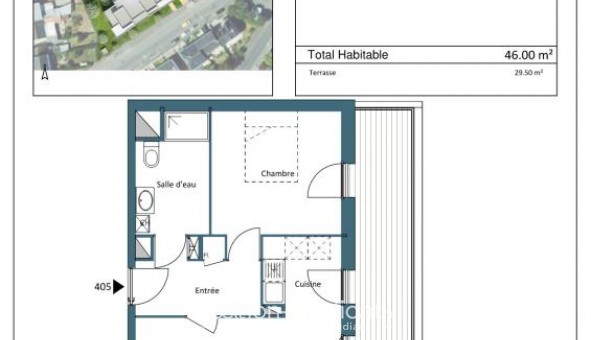 Logement �tudiant T2 &agrave; Saint Nazaire (44600)