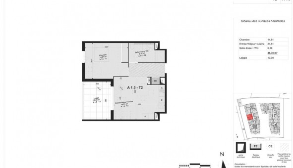 Logement �tudiant T2 &agrave; Saint Orens de Gameville (31650)