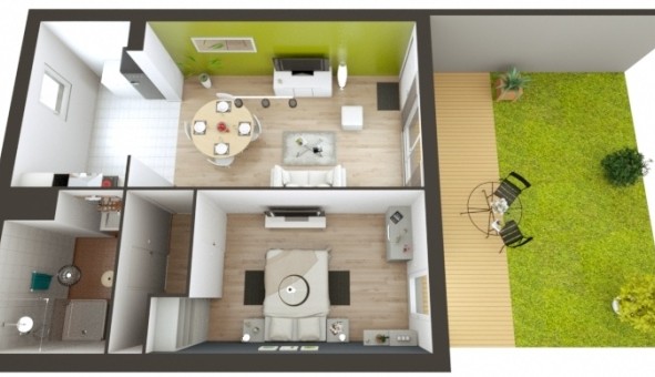 Logement tudiant T2 à Saint Ouen (93400)