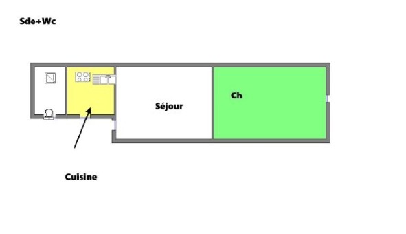 Logement tudiant T2 à Saint Ouen (93400)