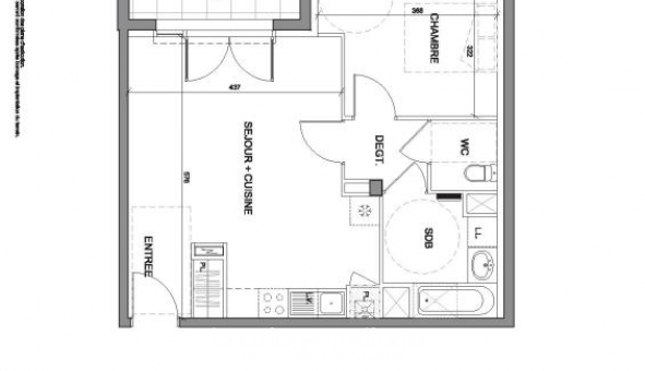 Logement �tudiant T2 &agrave; Saint S�bastien sur Loire (44230)