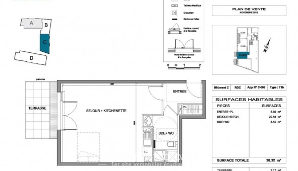 Logement �tudiant T2 &agrave; Saint S�bastien sur Loire (44230)