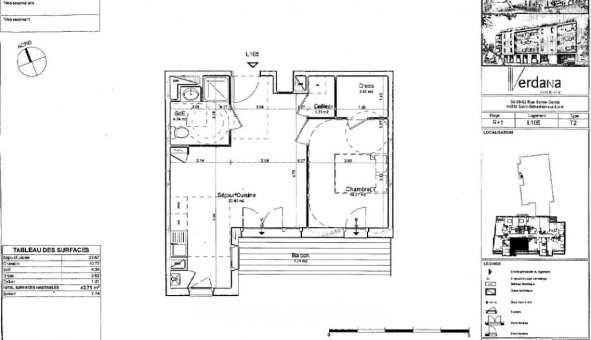 Logement �tudiant T2 &agrave; Saint S�bastien sur Loire (44230)