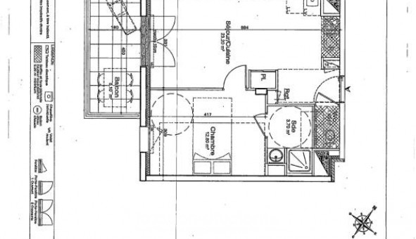 Logement �tudiant T2 &agrave; Saint S�bastien sur Loire (44230)
