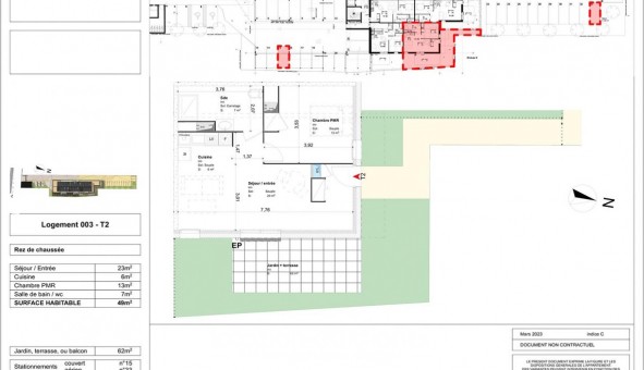 Logement tudiant T2 à Saran (45770)