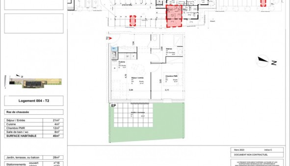 Logement tudiant T2 à Saran (45770)