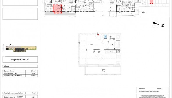 Logement �tudiant T2 &agrave; Saran (45770)