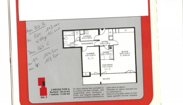 Logement tudiant T2 à Sartrouville (78500)