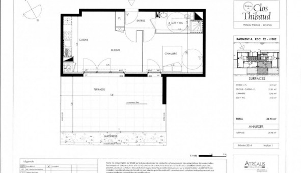 Logement tudiant T2 à Savenay (44260)