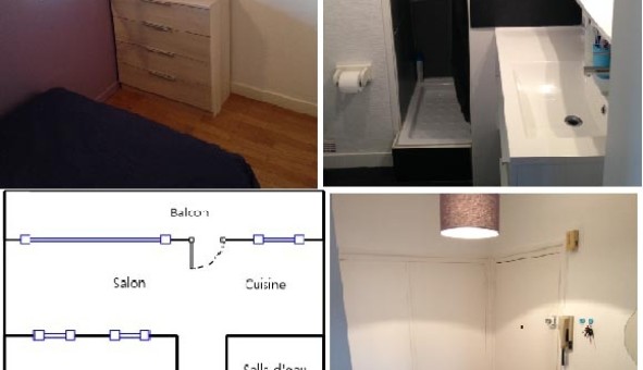 Logement �tudiant T2 &agrave; Sedan (08200)