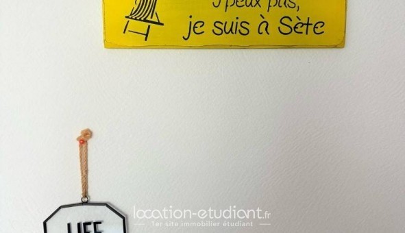 Logement �tudiant T2 &agrave; S�te (34200)