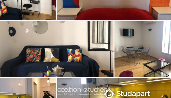 Logement �tudiant Location T2 Meubl&eacute; S�te (34200)