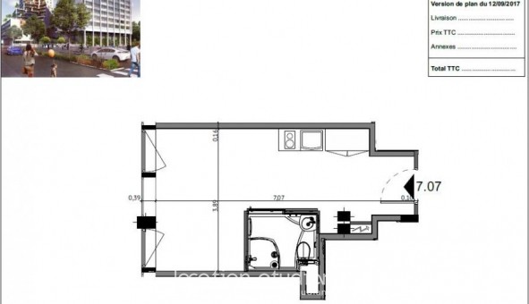 Logement tudiant T2 à Strasbourg (67000)