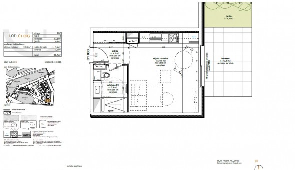 Logement tudiant T2 à Strasbourg (67000)