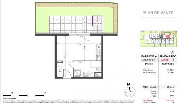 Logement tudiant T2 à Strasbourg (67000)