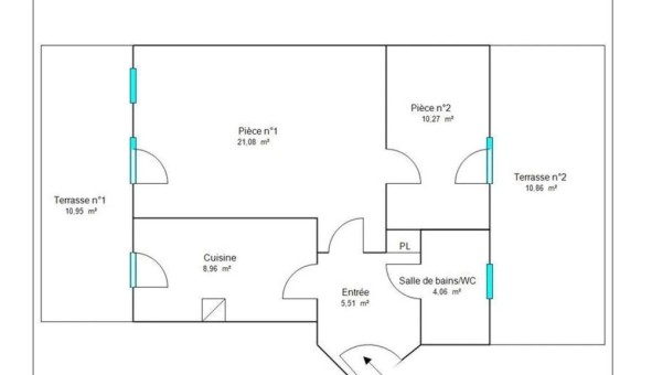 Logement �tudiant T2 &agrave; Strasbourg (67000)