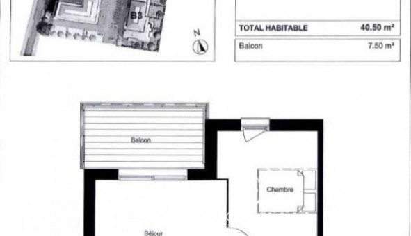 Logement tudiant T2 à Talence (33400)