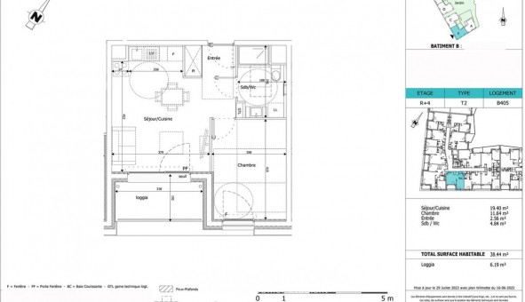 Logement tudiant T2 à Thonon les Bains (74200)