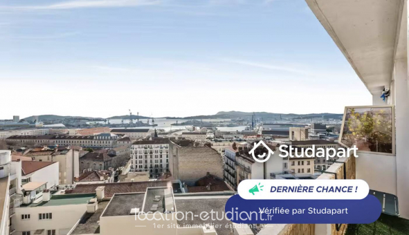 Logement tudiant T2 à Toulon (83200)