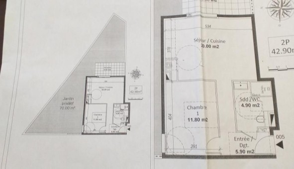 Logement �tudiant T2 &agrave; Toulon (83200)