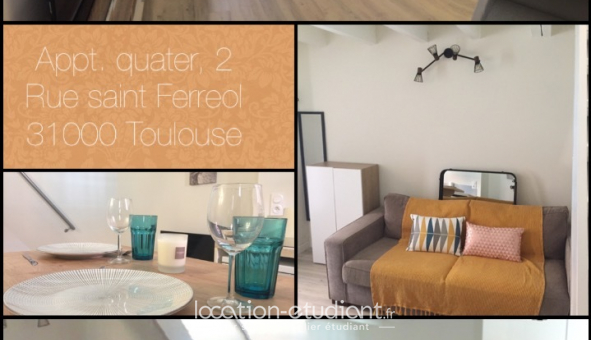 Logement tudiant T2 à Toulouse (31500)