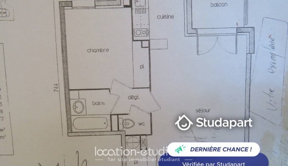 Logement tudiant T2 à Toulouse (31500)