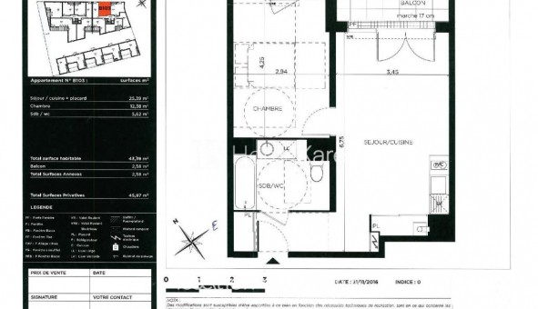 Logement �tudiant T2 &agrave; Toulouse (31500)