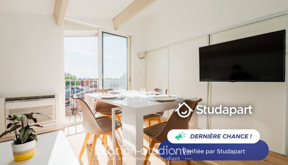 Logement �tudiant Location T2 Meubl&eacute; Toulouse (31500)