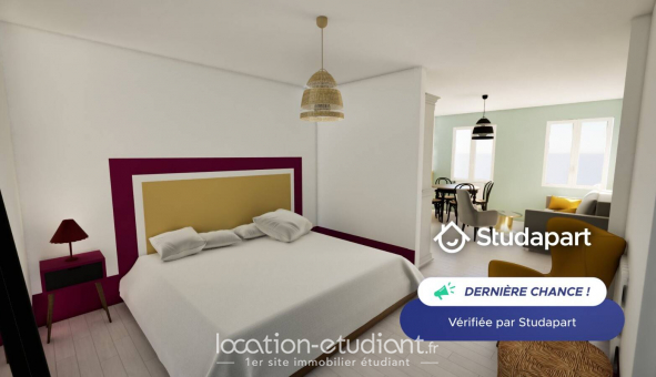 Logement �tudiant Location T2 Meubl&eacute; Toulouse (31500)