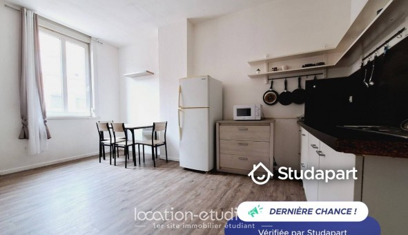 Logement tudiant Location T2 Meublé Tourcoing (59200)