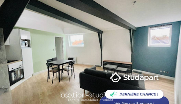 Logement tudiant T2 à Tourcoing (59200)