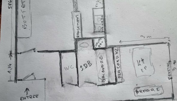 Logement tudiant T2 à Tourcoing (59200)