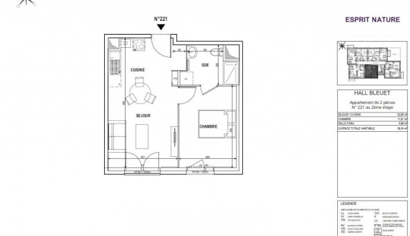 Logement �tudiant T2 &agrave; Tourcoing (59200)