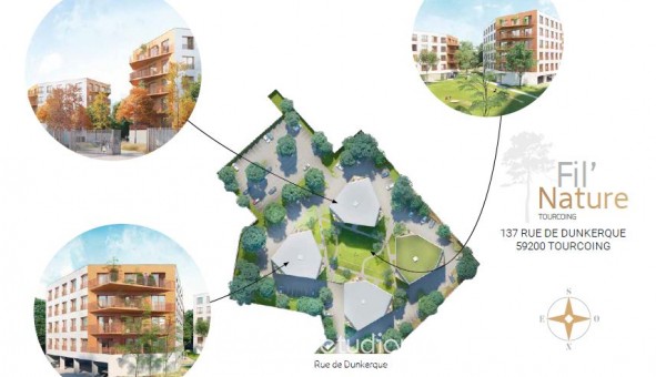 Logement �tudiant T2 &agrave; Tourcoing (59200)