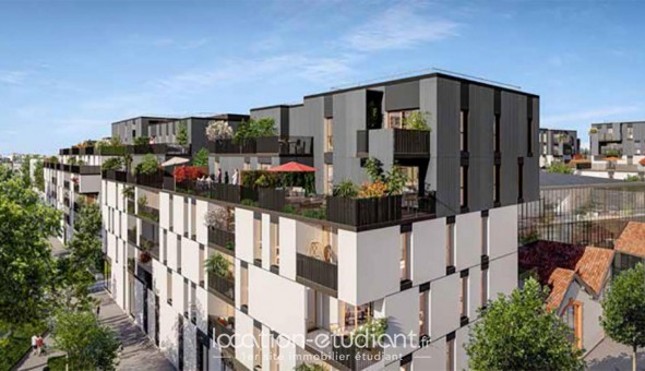Logement tudiant T2 à Tours (37000)