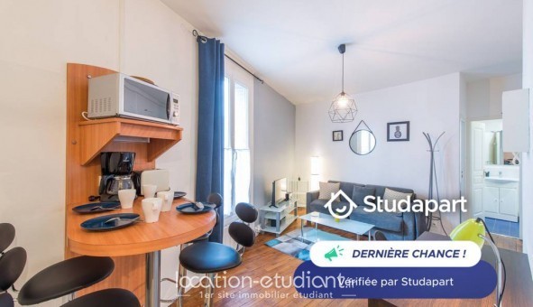 Logement �tudiant T2 &agrave; Tours (37000)
