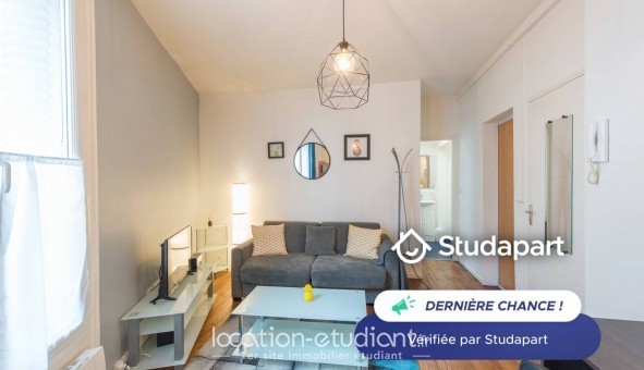 Logement �tudiant T2 &agrave; Tours (37000)