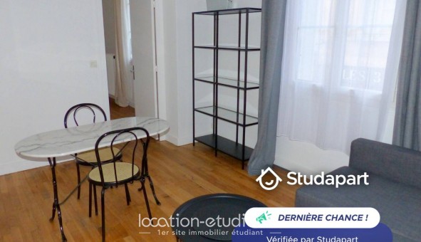Logement �tudiant T2 &agrave; Tours (37000)
