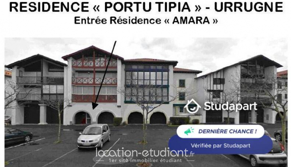 Logement tudiant T2 à Urrugne (64122)